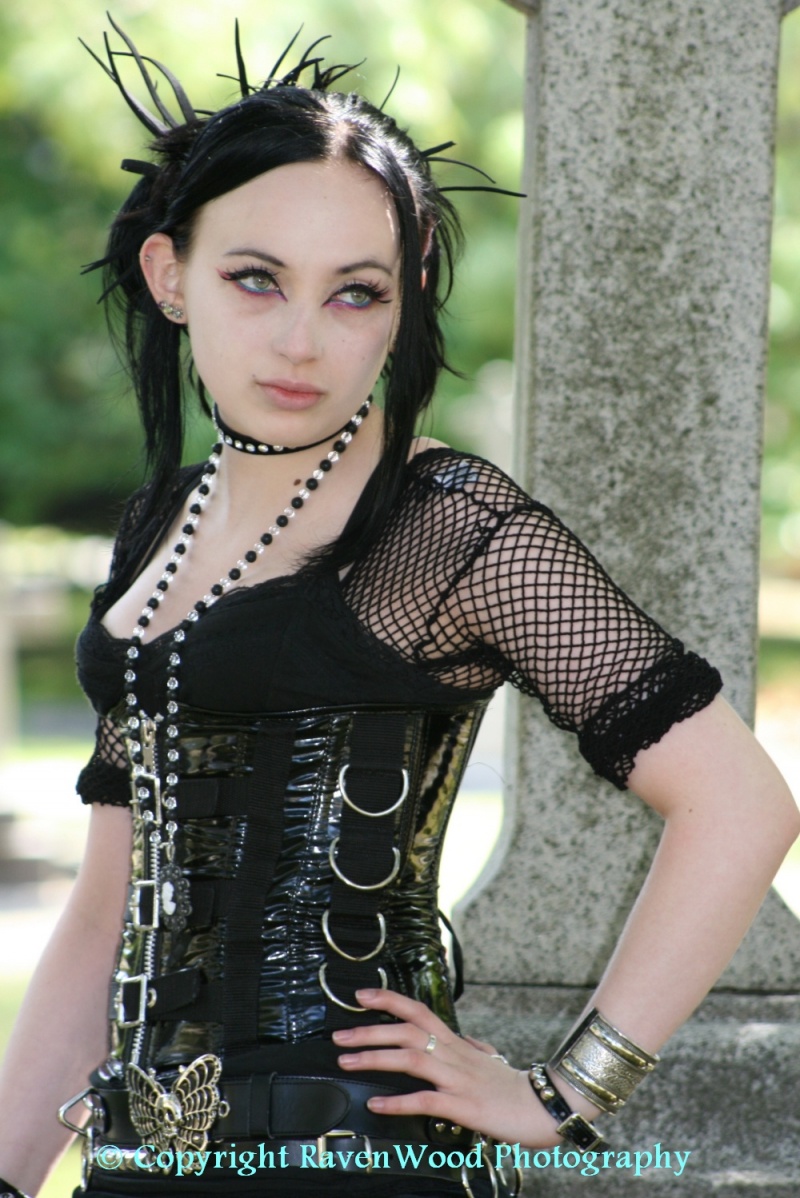 Female model photo shoot of RavenWood Photography and Sarah Superstition in Ross Bay Cemetary, Victoria