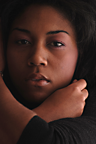 Female model photo shoot of Alkemie Jane MUA by Conceptually Black in Detroit, MI