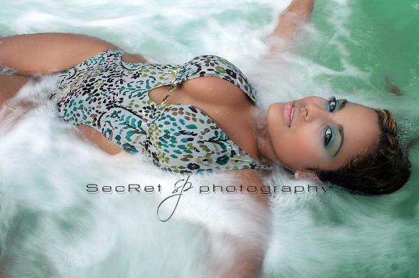 Female model photo shoot of SecRet Photography and Jennifer Rivera in Pool