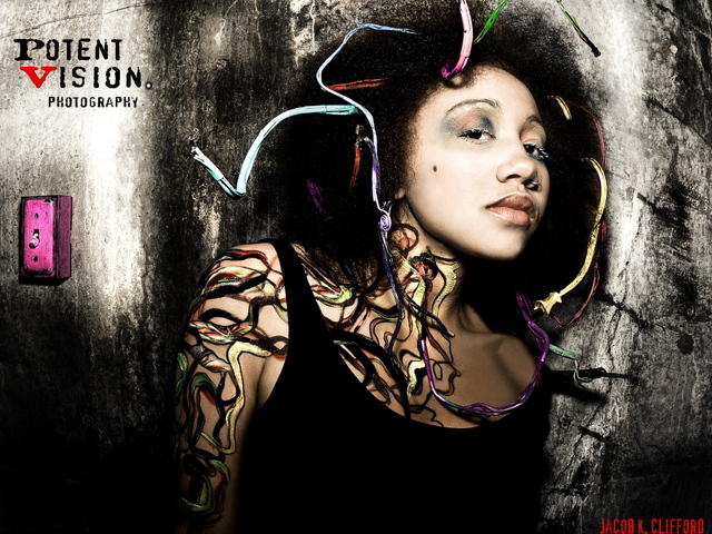 Female model photo shoot of A S H T O N by Potent Vision