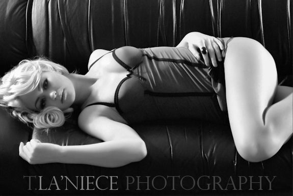 Female model photo shoot of Carrie Carlin by TLaNiece
