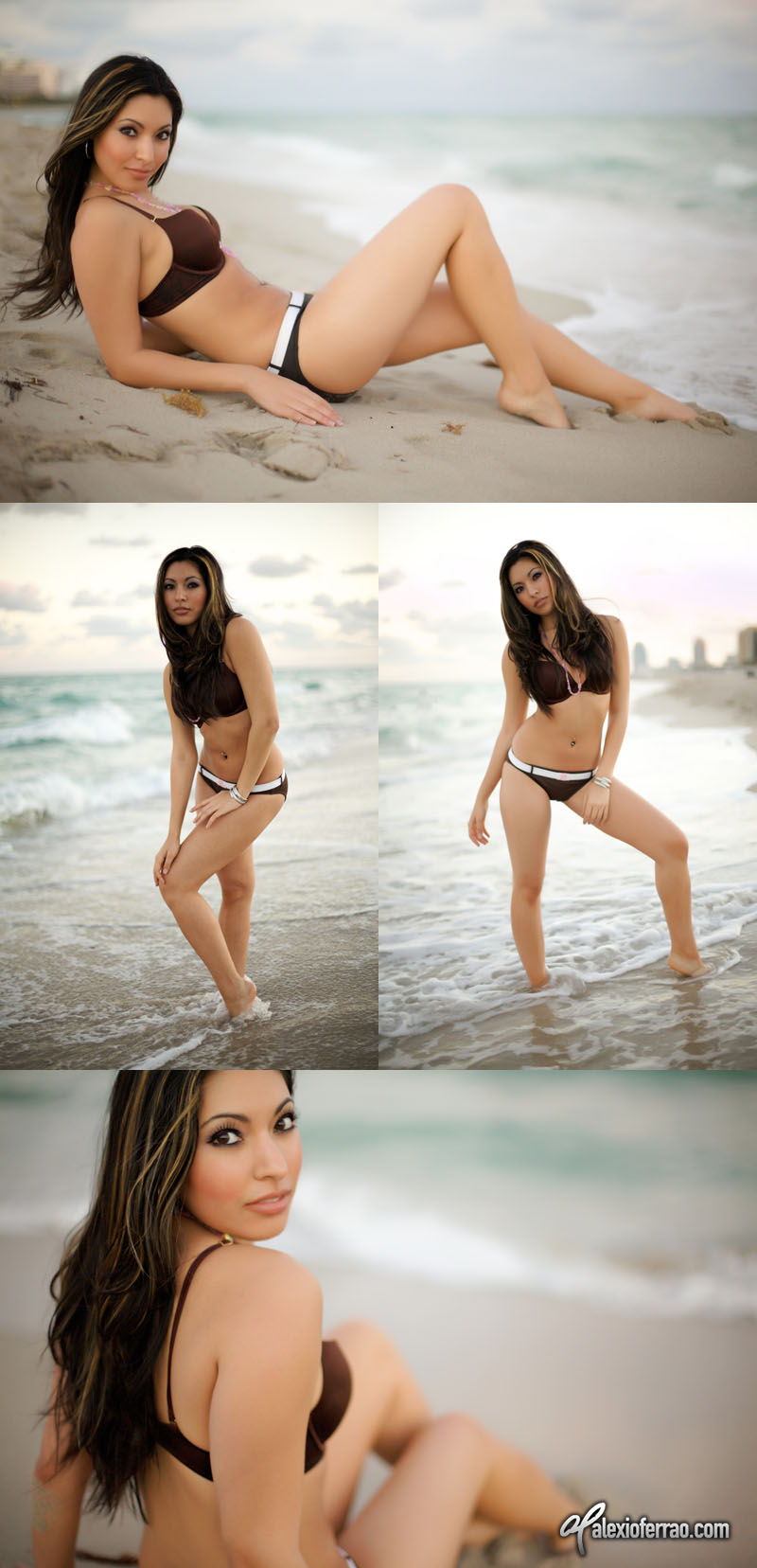 Male and Female model photo shoot of A L E X I O and Kristina Raquel in Miami