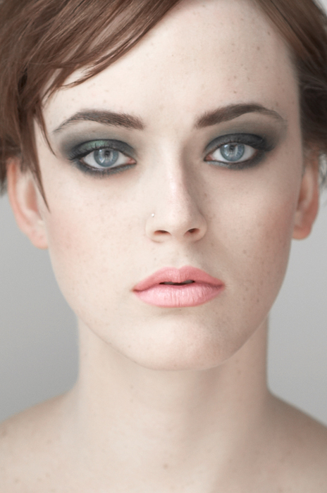 Female model photo shoot of caroxine_photos and Kayden Rose in Verdun, makeup by caroxine