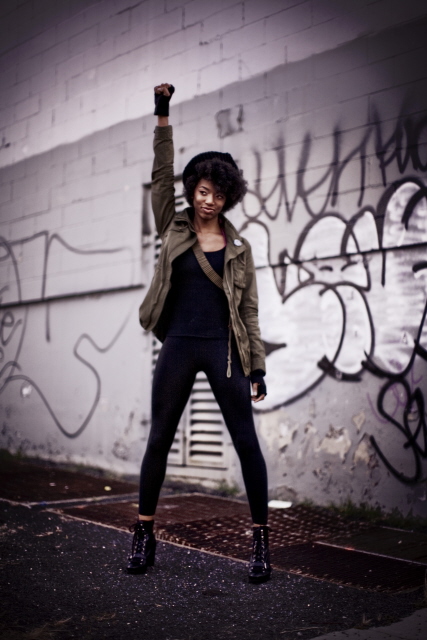 Female model photo shoot of Valencia K by Berman Fenelus in Brooklyn, NY