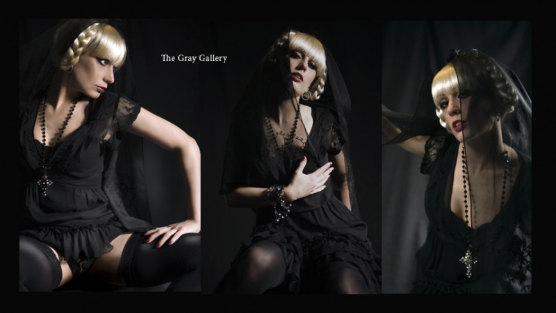 Male and Female model photo shoot of The Gray Gallery and AndromedaX in UK