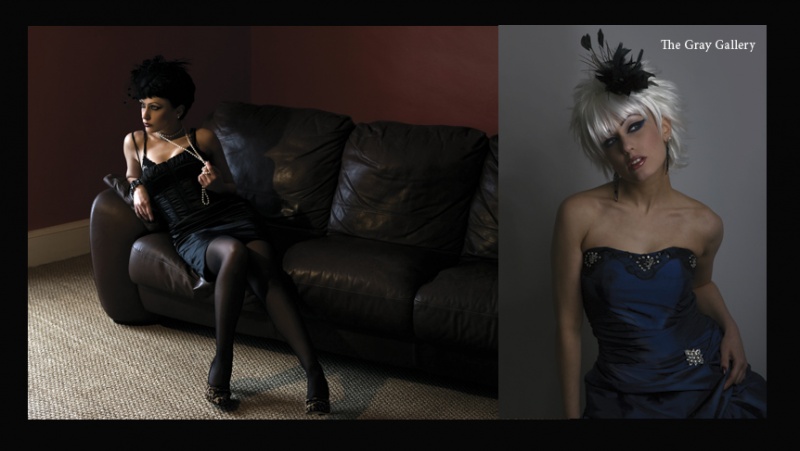 Male and Female model photo shoot of The Gray Gallery and AndromedaX in UK