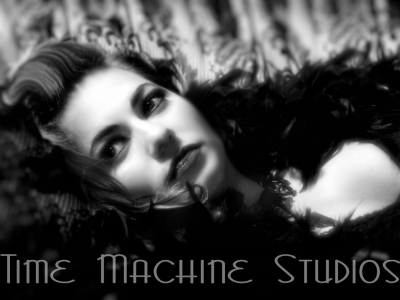 Female model photo shoot of Time Machine Studios
