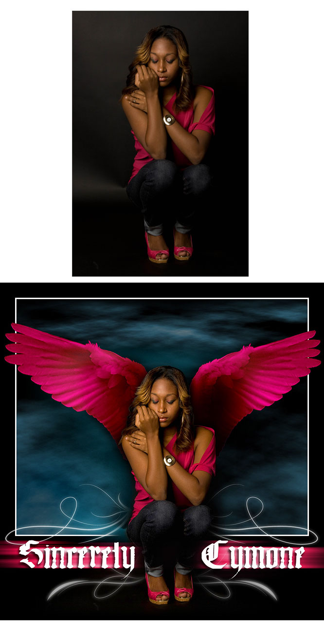 Male and Female model photo shoot of Hembry Guitars and Sincerely Cymone