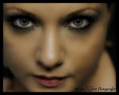 Female model photo shoot of Melinda MUA by Alaina Forshee