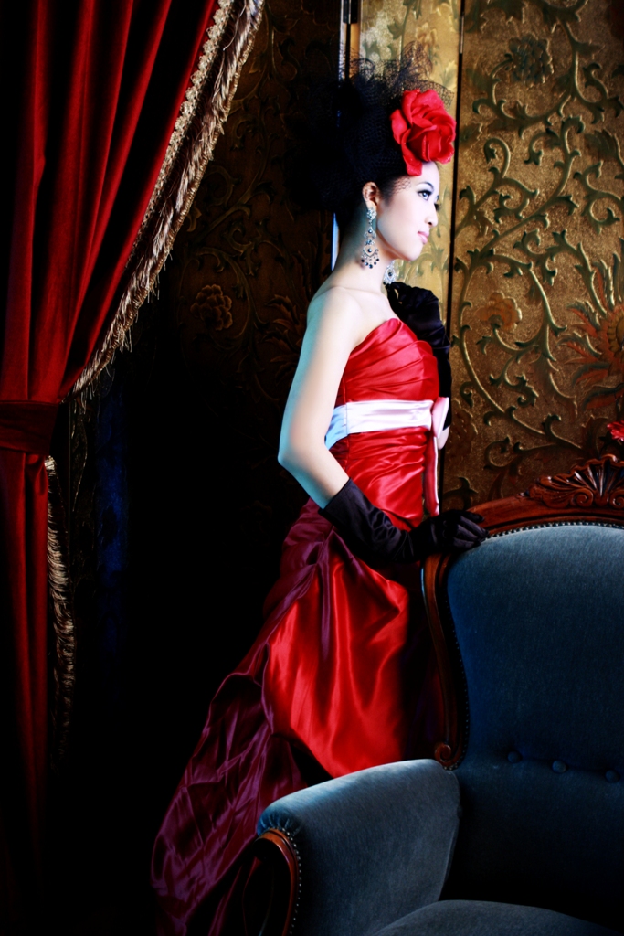 Female model photo shoot of Esme Liu