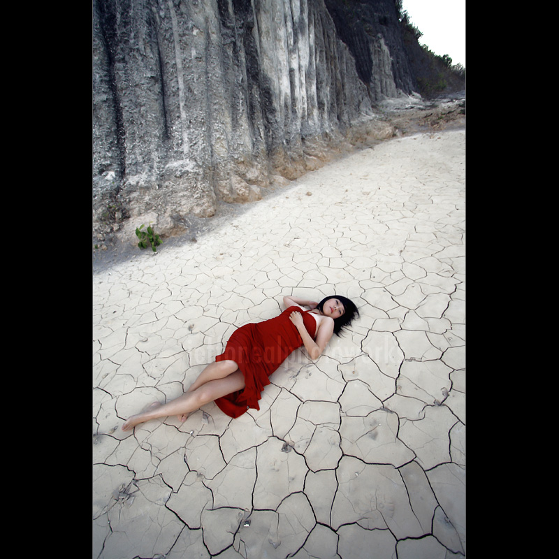 Female model photo shoot of Jeannifer Regina in Hidden Beach-Bali