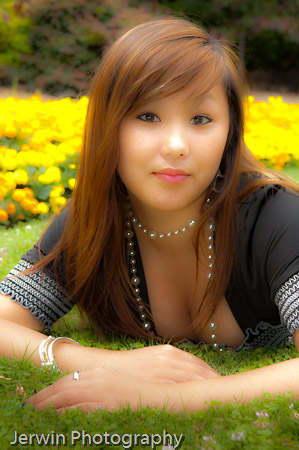 Female model photo shoot of Tenzin