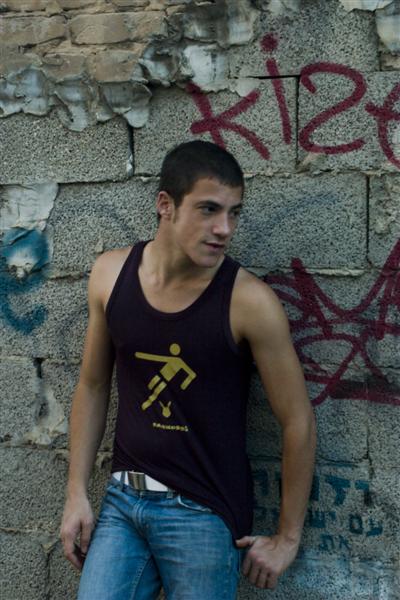 Male model photo shoot of Erez Bialer in Tel-Aviv, Israel
