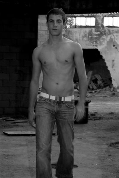 Male model photo shoot of Erez Bialer in Jaffa, Israel