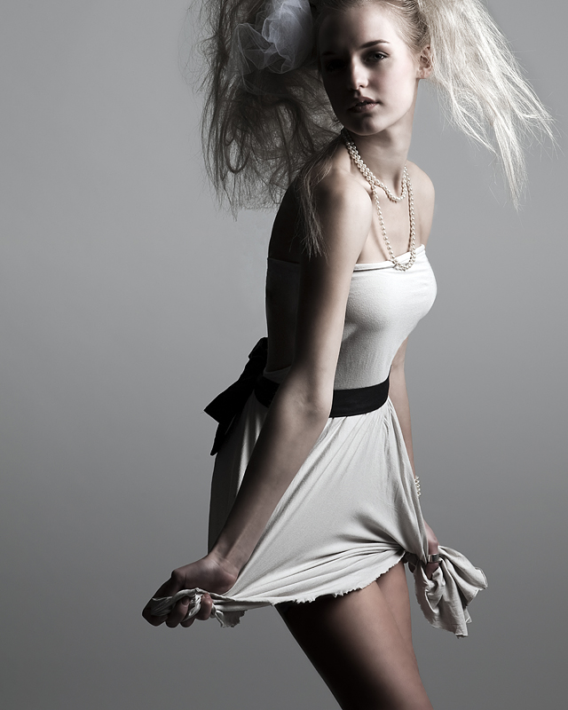Female model photo shoot of Rebecca Ploj by Tobias Fischer in Stockholm