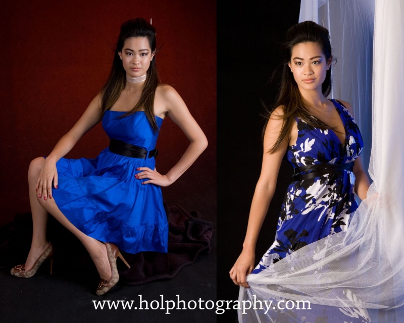 Female model photo shoot of HOL Photography and Cheryl Lai in Model Photographic Studio, makeup by makeupbyTracy