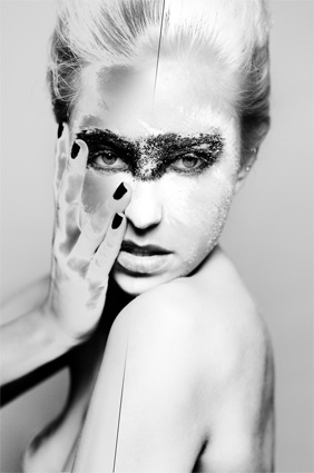 Female model photo shoot of Amanda Schlegel SYD by Steve Coleman in Sydney- Studio, makeup by Lianne Claire