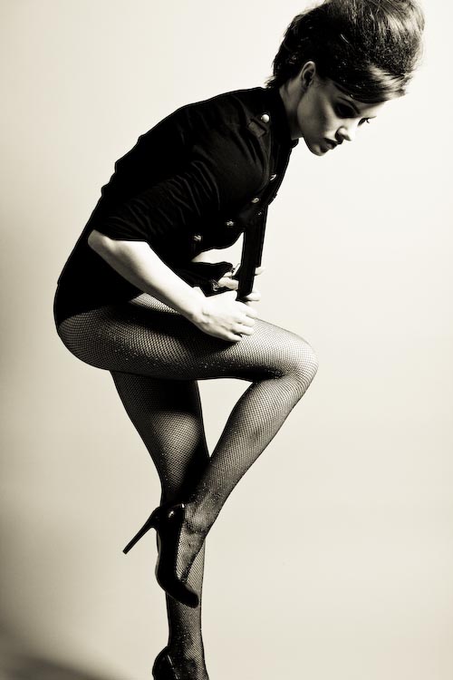 Female model photo shoot of Jennifer Gresham by Kevin Wrenn, wardrobe styled by Lindsay NYC