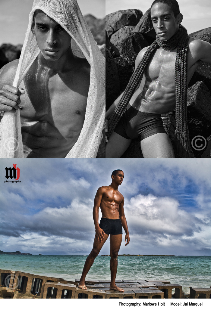Male model photo shoot of Jai Marquel by Marlowe Holt in Kailua Beach/ Diamond Head