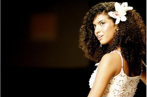 Female model photo shoot of Indira Sanchez in Dominicana Moda 08