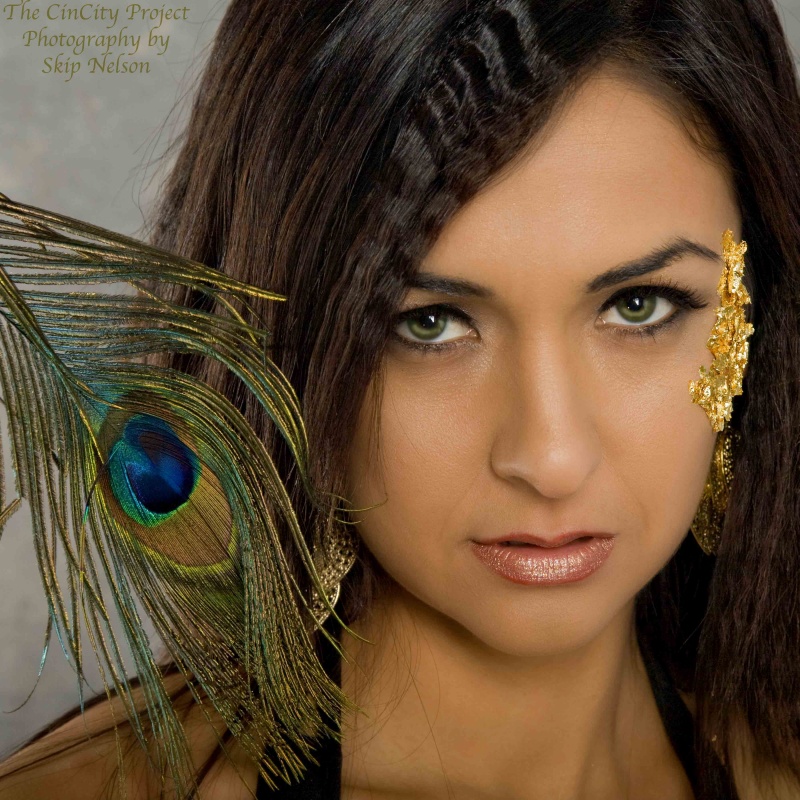 Female model photo shoot of peruvianflower