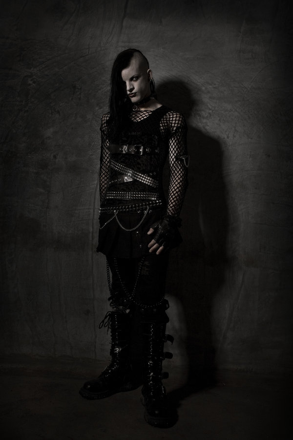 Female model photo shoot of Obsidian Lace