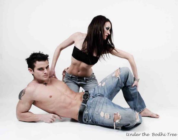 Male and Female model photo shoot of JFowler and Amy Dianne by Bodhi Tree Photography, makeup by Scarlett Adams makeup