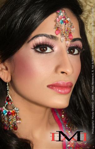 Female model photo shoot of Mandy Dhillon in london studio