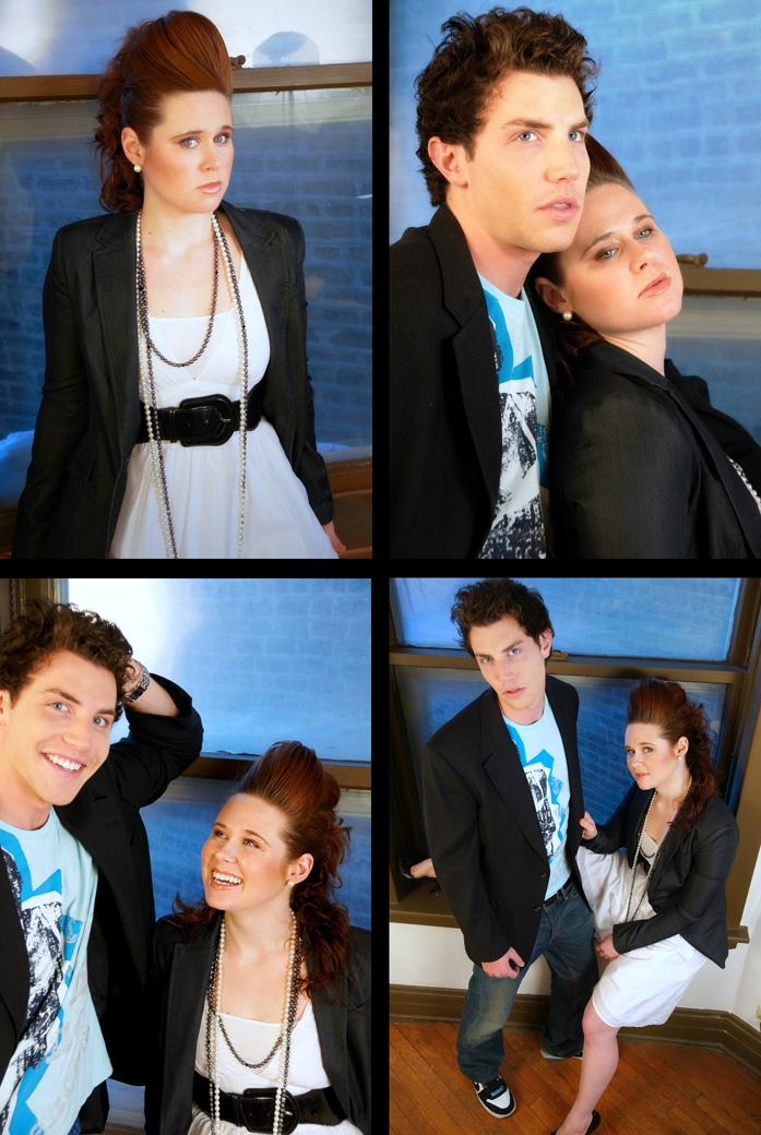 Female and Male model photo shoot of Let Me Picture You and Jordan Kahana in Chicago, IL, hair styled by Oh Hey Style