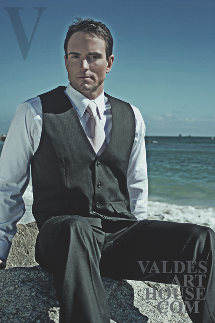 Male model photo shoot of Parrish- by Kemuel Valdes in Miami Beach, 1/30/2009