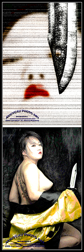 Male and Female model photo shoot of Nouveau Photo Art and September Sui in Singapore (Holland V)