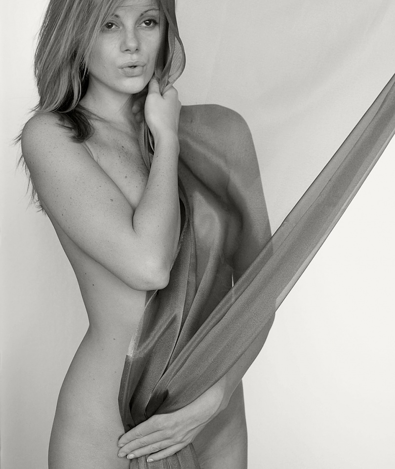 Female model photo shoot of Ang Britani by Harold Glit in New York