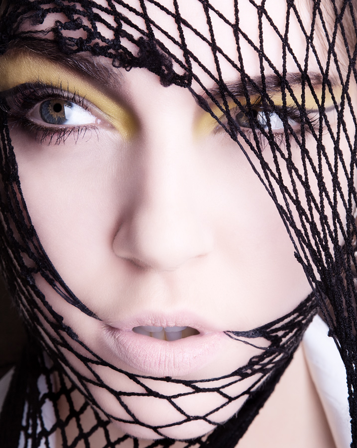 Female model photo shoot of Natasha Tatiana by Alan Bezanson, makeup by MARAZ makeup and hair