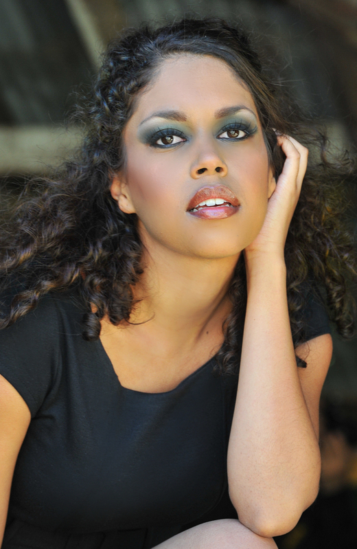 Female model photo shoot of Heather Sparkman in Shoot for the Cure event in Manifee, CA, makeup by BAD POSSE MAKEUP
