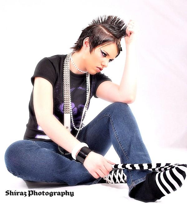 Female model photo shoot of -eXCLUSIVe- by Artistic Couture 