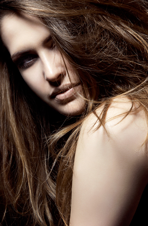 Female model photo shoot of aurelia vandermeulen by Laurent Evrard