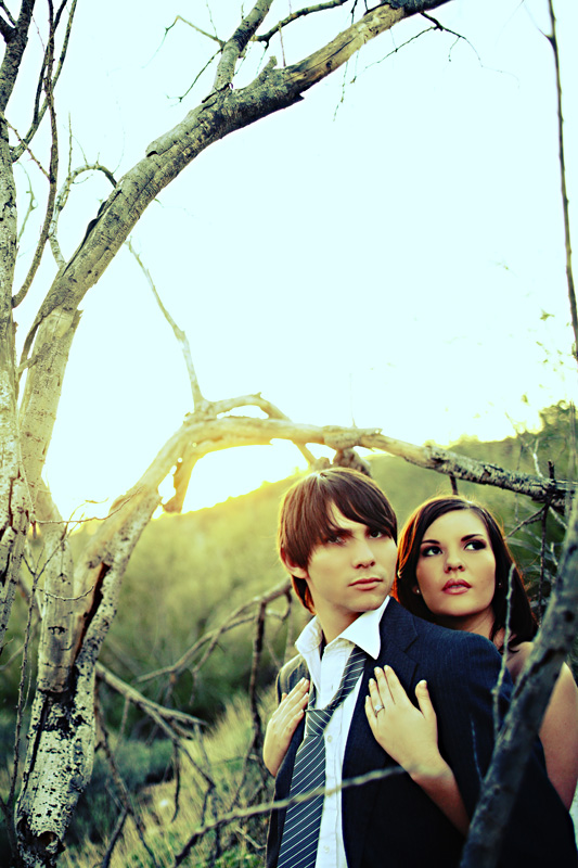 Male and Female model photo shoot of A J  Hlavacek and Justine14 by Monika Broz in Carefree Az