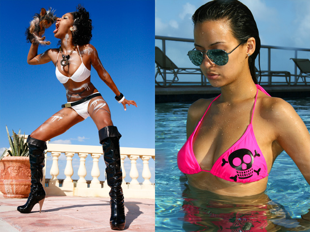 Female model photo shoot of DarkroomNYC in Bahamas and Miami