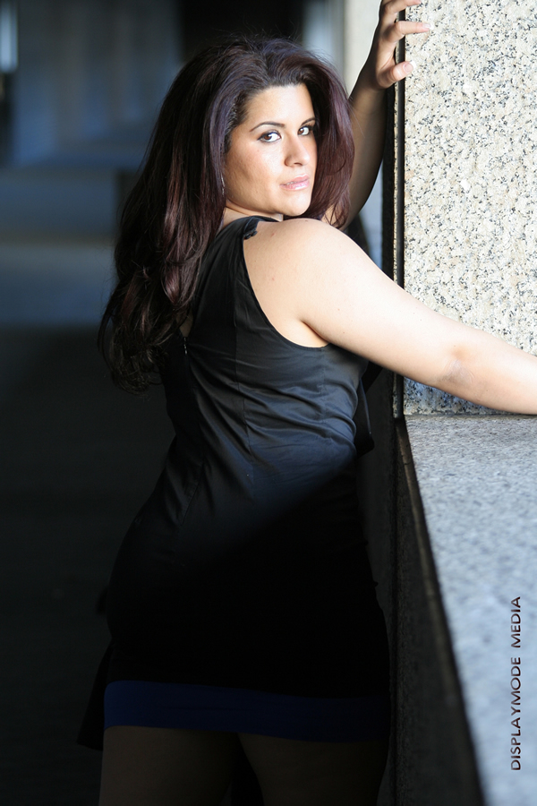 Female model photo shoot of Liz Bombshell by DISPLAYMODE MEDIA in Downtown LA