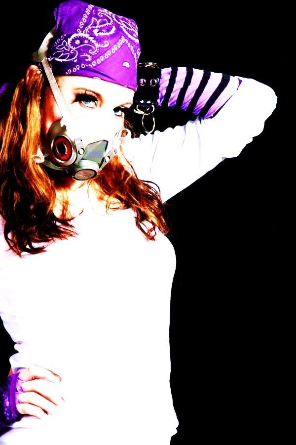 Female model photo shoot of cybermorphine by K DarkchildePhotography