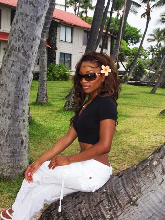 Female model photo shoot of Iya Simore in Kona,Hi