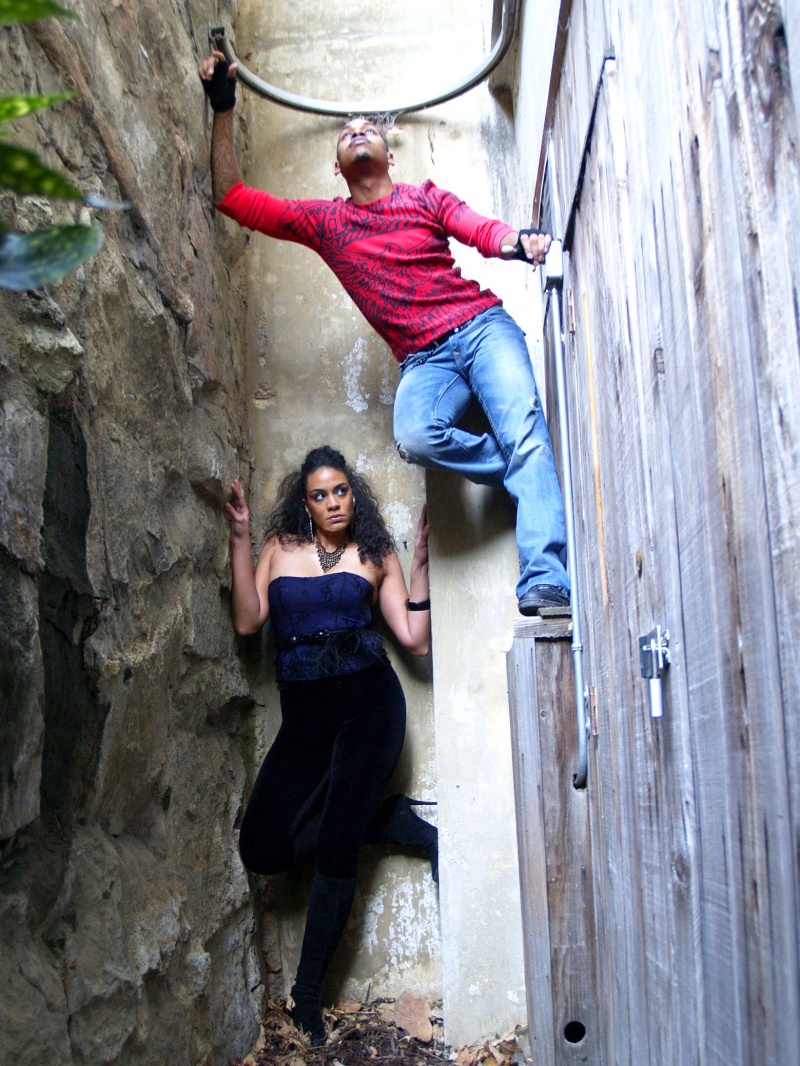 Male and Female model photo shoot of Sincere Harris and The Starlet in Richmond, VA