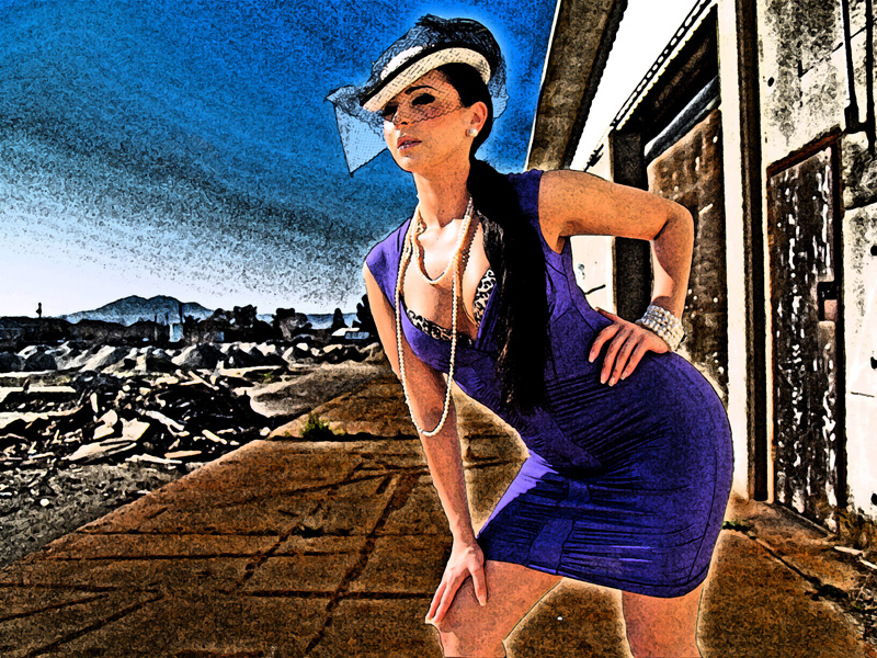 Female model photo shoot of GenevieveCP by AthruZ Photography in Antioch, CA