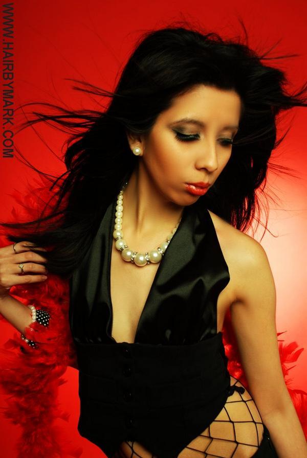 Female model photo shoot of NiNa_S in Houston,TX, hair styled by MARK CORTEZ