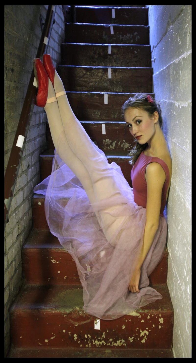 Female model photo shoot of Tiny Ballerina
