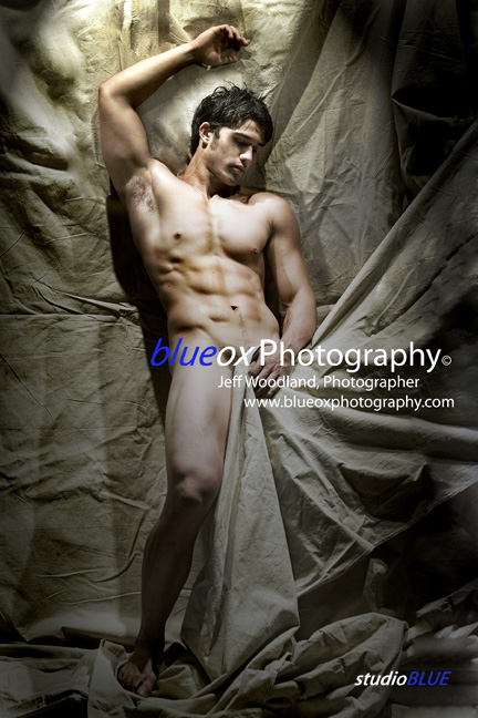 Male model photo shoot of blueox Photography  and Devan Essner in studioBLUE (Hawaii)