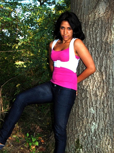 Female model photo shoot of Ya-Ya 86 by dorchester_styles in Dorchester Commons, MA