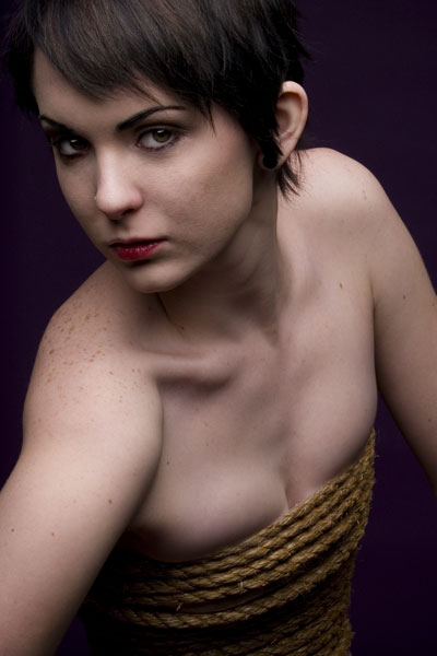 Female model photo shoot of LisaLobotomy by Evan Shorrock