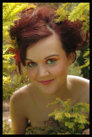 Female model photo shoot of chaz 101 and Nicole Abbott by Johnny148 in Botanic Gardens (dundee)