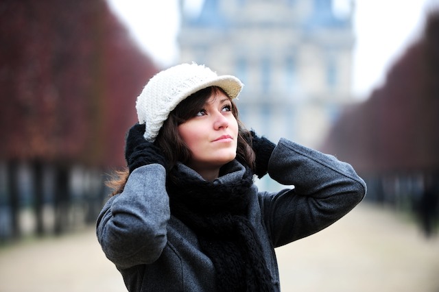 Female model photo shoot of NellyDen in Paris